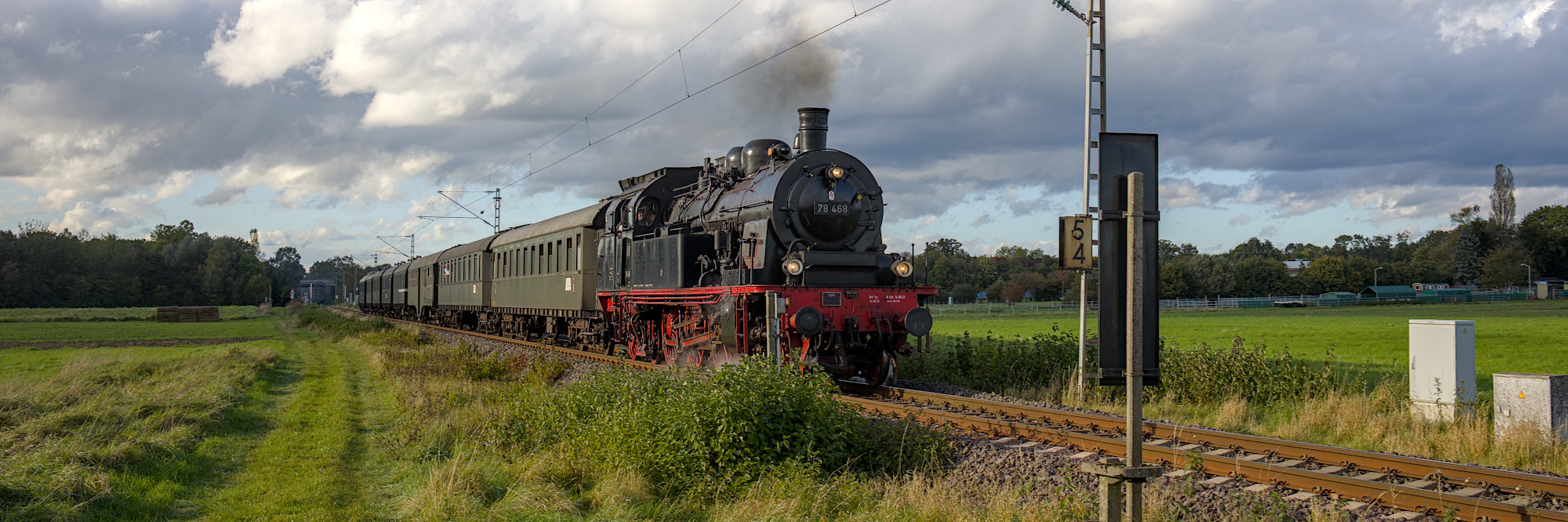 Lok 78 468 auf Sonderfahrt